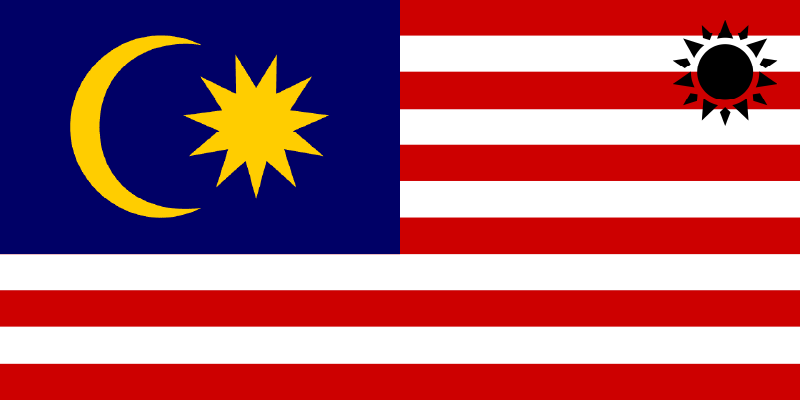 Bendera Malaysia Siang